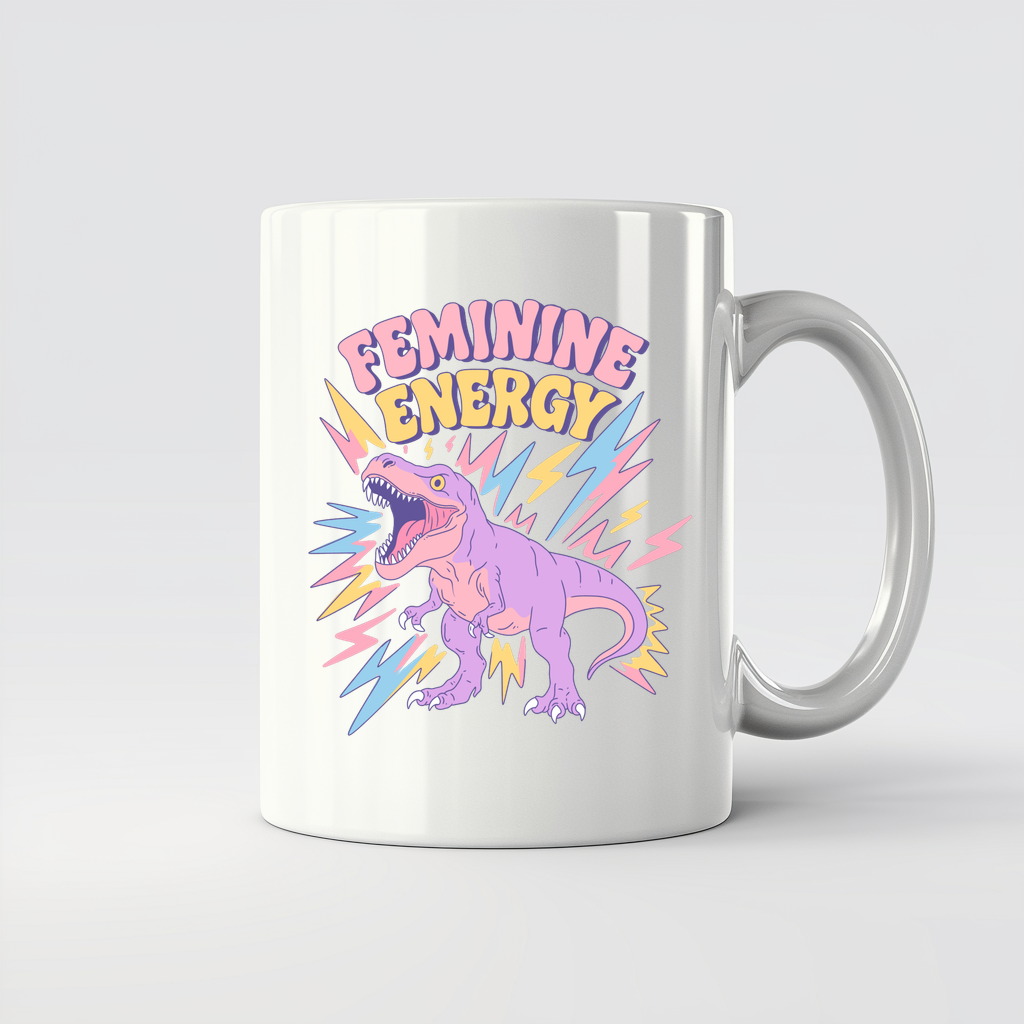 Feminine Energy Dinosaur Power - 11Oz - Main2