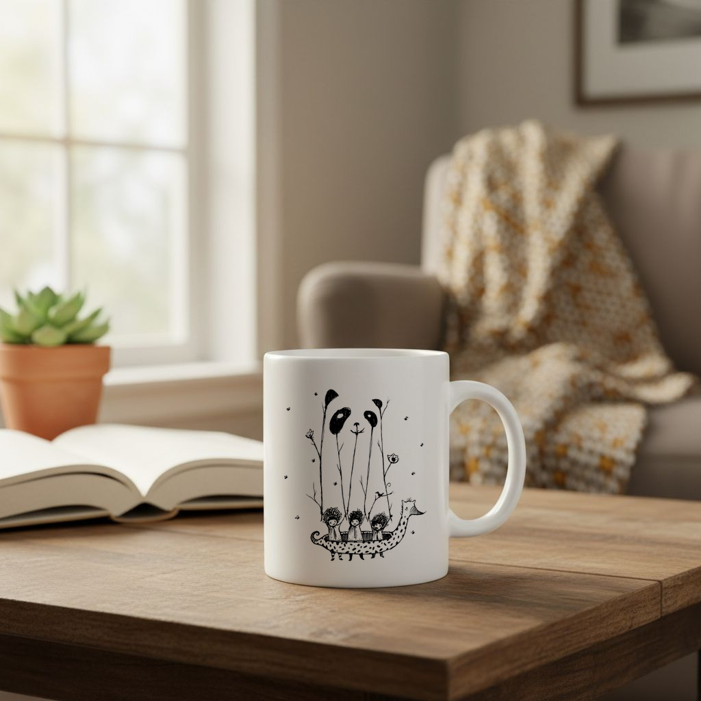 Fake Pandas Have More Fun - 11Oz - Lifestyle02