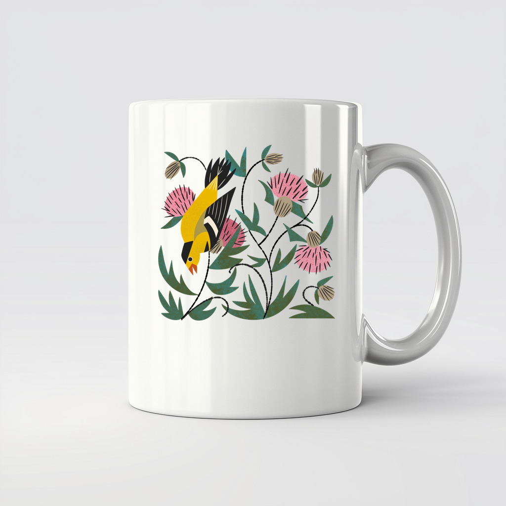 Goldfinch and Thistle - 11Oz - Main2
