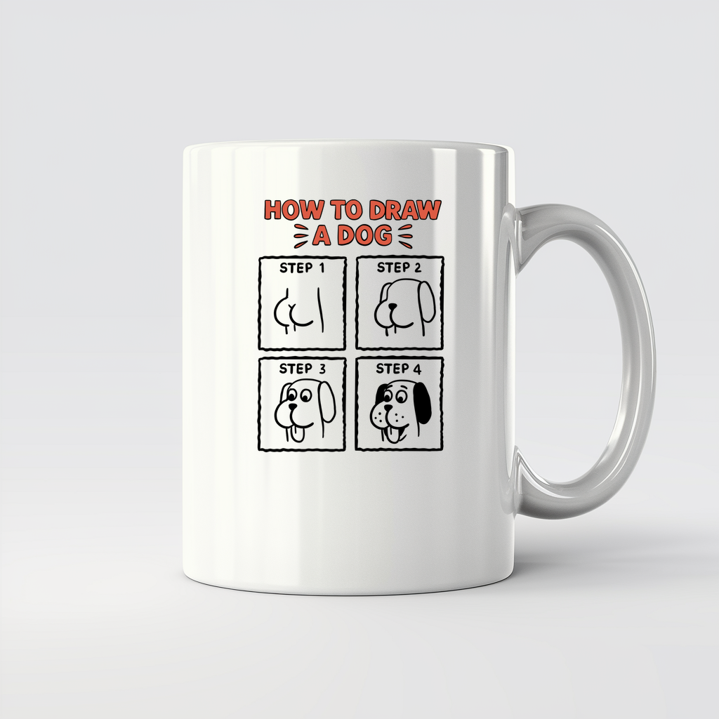 How to draw a dog - 11Oz - Main2