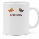 I Love Dinosaurs - 11Oz - Main