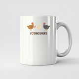 I Love Dinosaurs - 11Oz - Main2