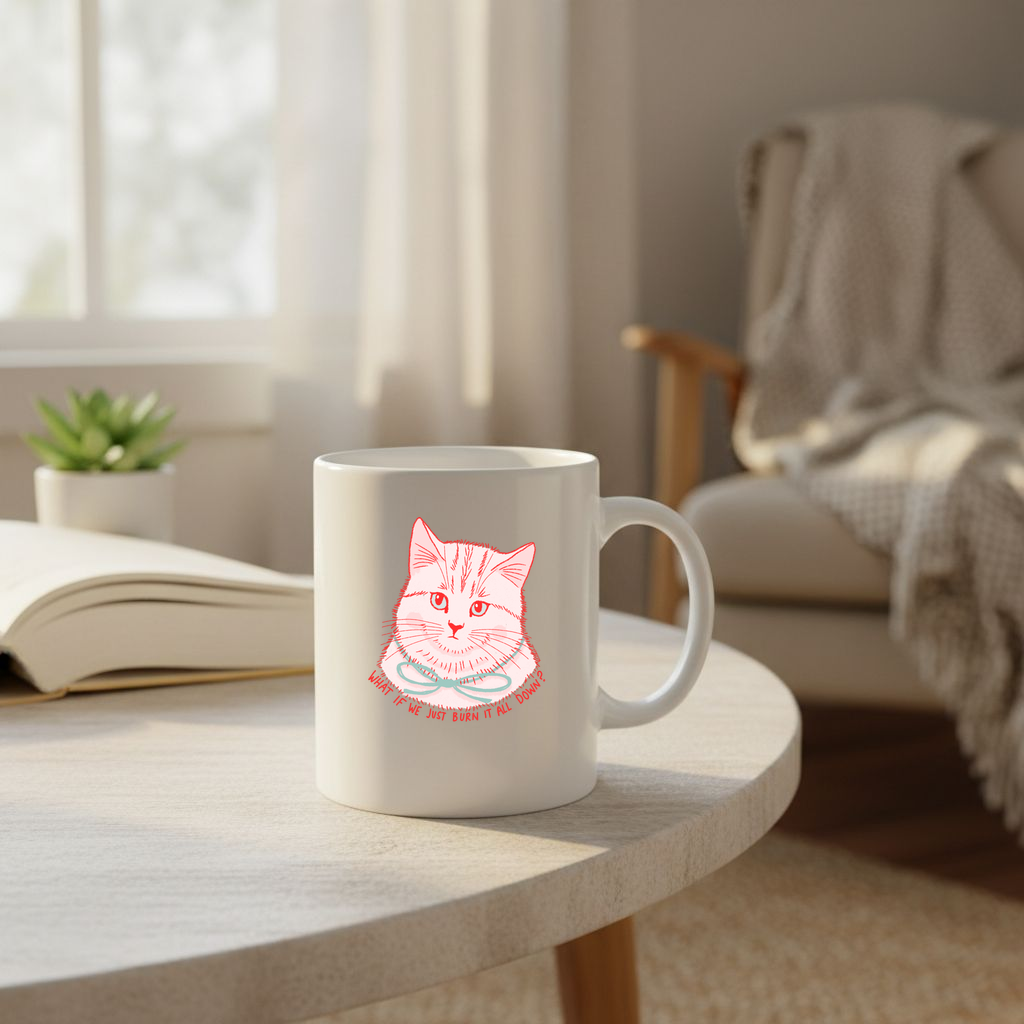 Kitty Says Burn It - 11Oz