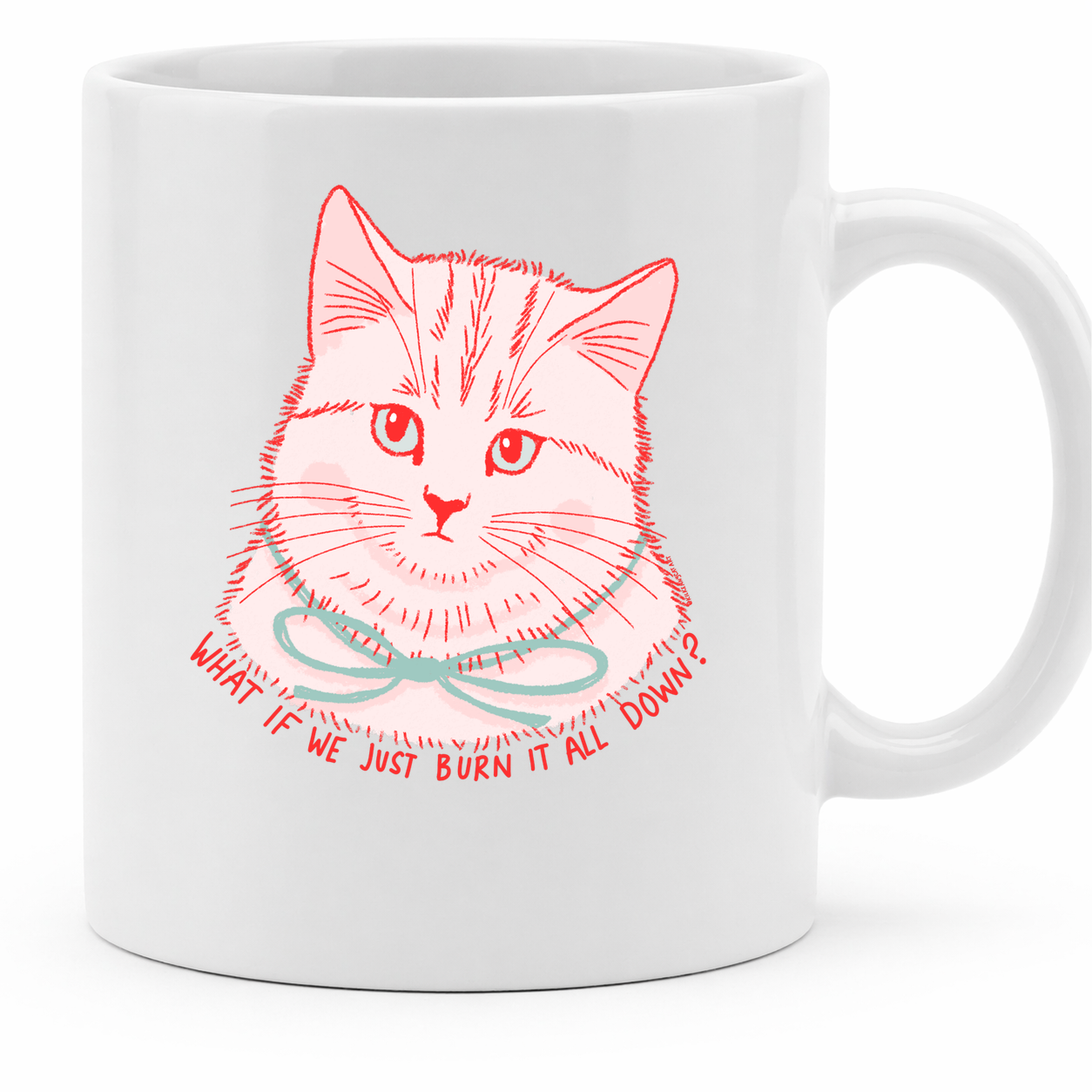 Kitty Says Burn It - 11Oz - Main