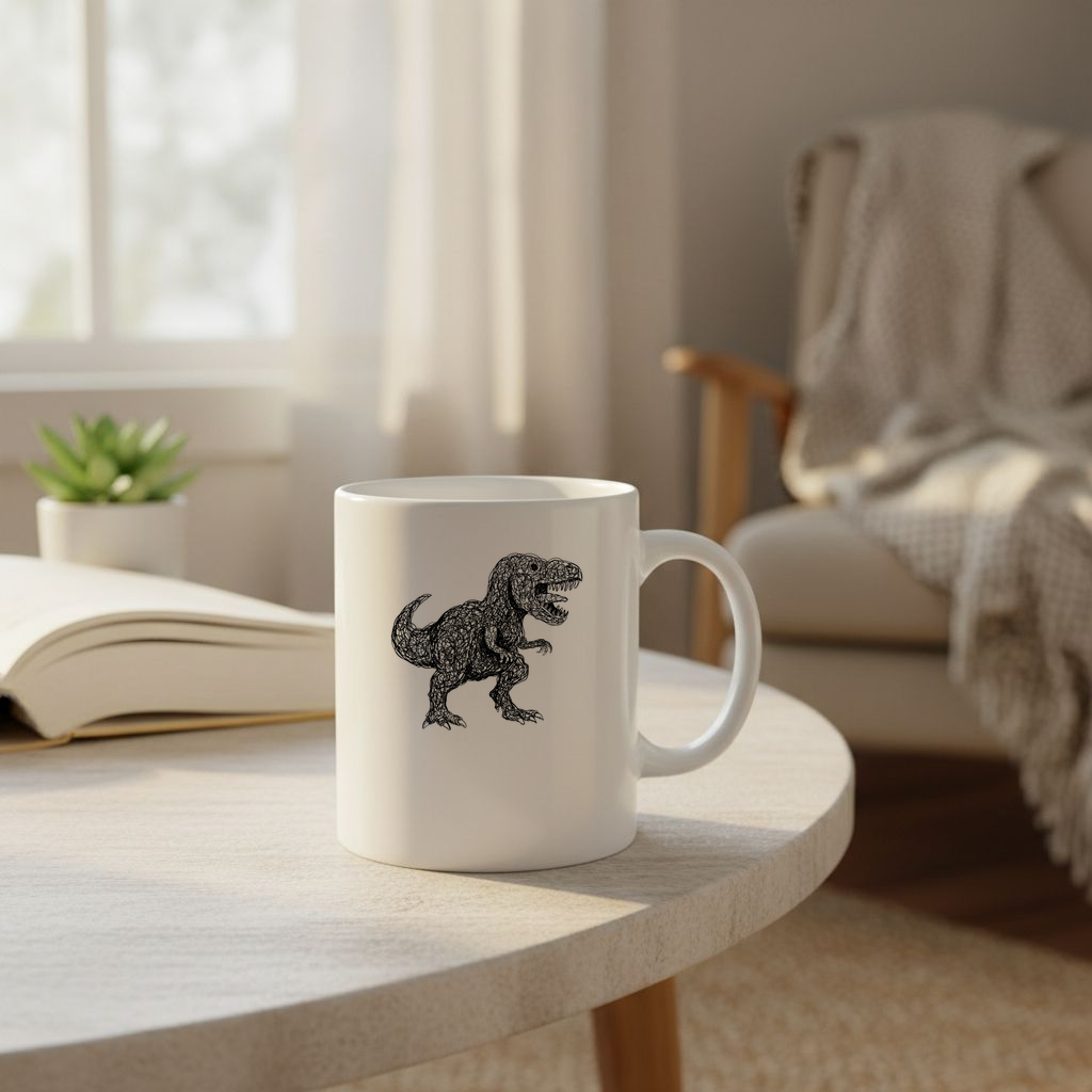 Lines Dinosaur - 11Oz