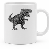 Lines Dinosaur - 11Oz - Main