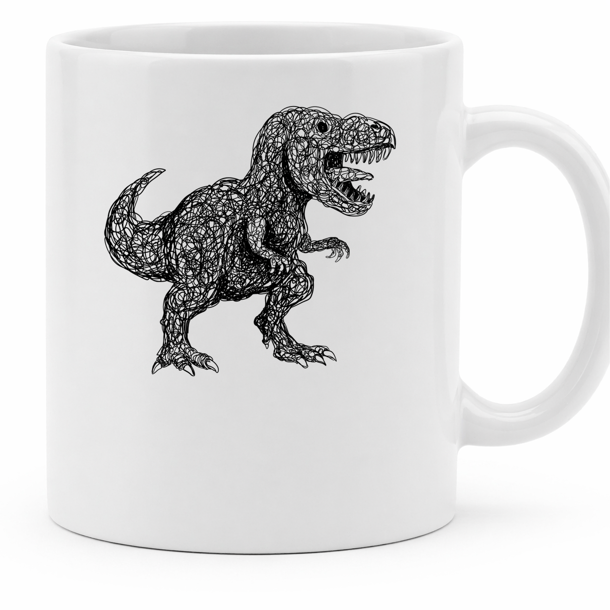 Lines Dinosaur - 11Oz - Main