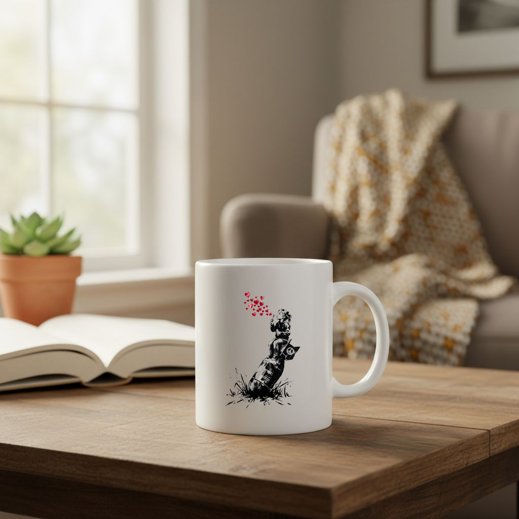 Love Not Bomb - 11Oz - Lifestyle02