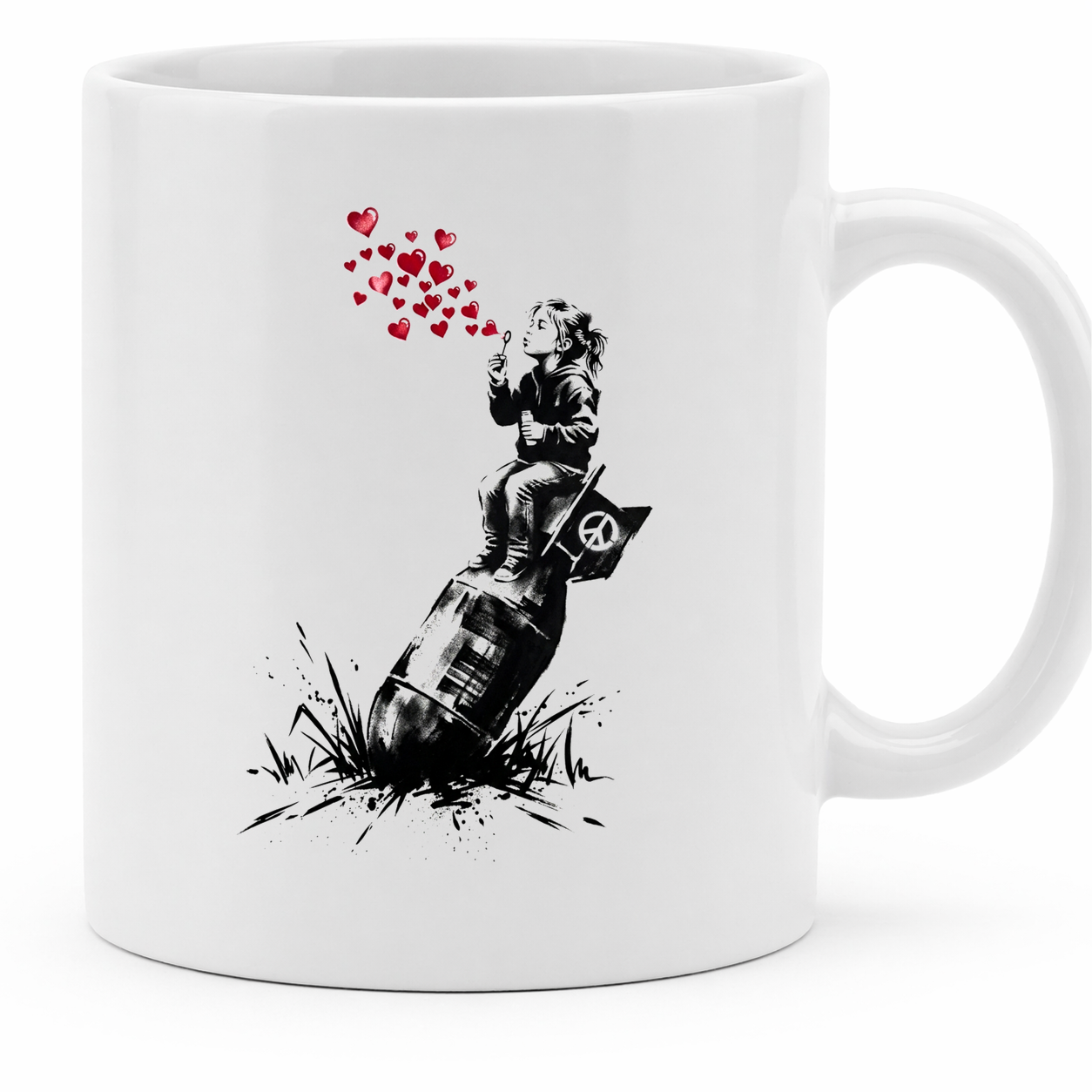 Love Not Bomb - 11Oz - Main