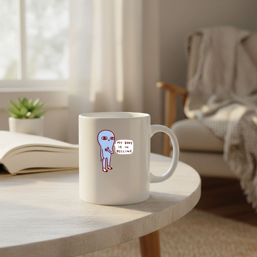 MY BODY IS IN DECLINE - 11Oz