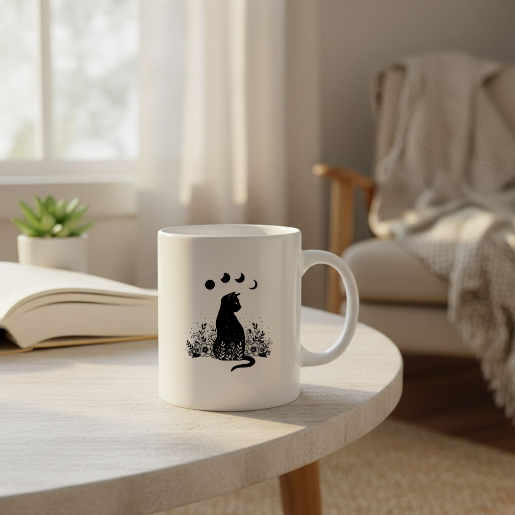 Night Garden Cat - 11Oz