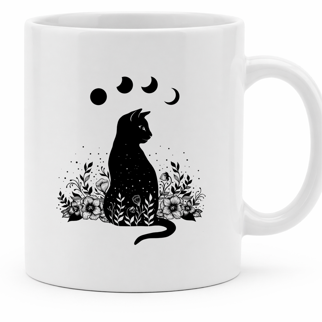Night Garden Cat - 11Oz - Main