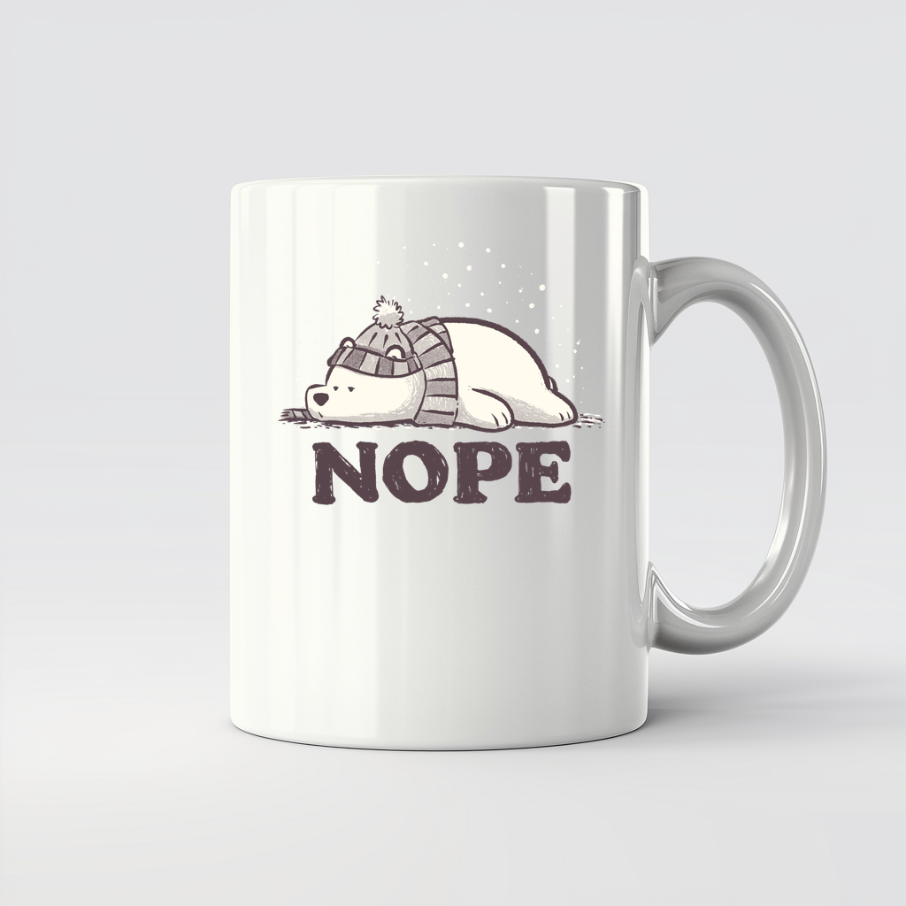 Nope, Too Cold for Anything - 11Oz - Main2