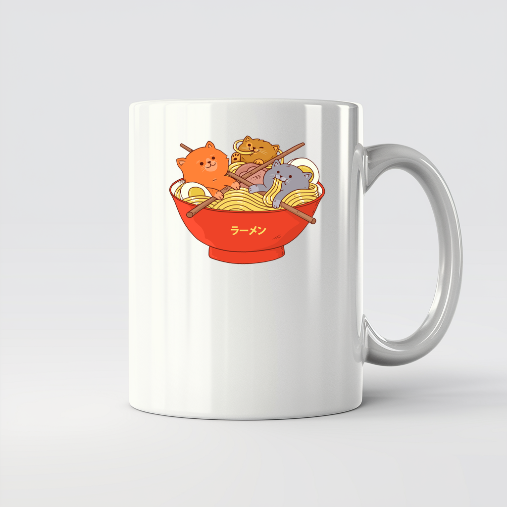 Ramen and cats - 11Oz - Main2