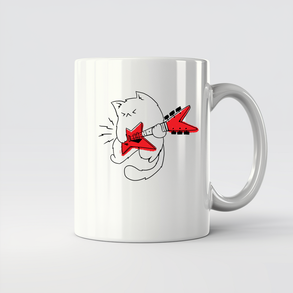 Rockstar cat - 11Oz - Main2