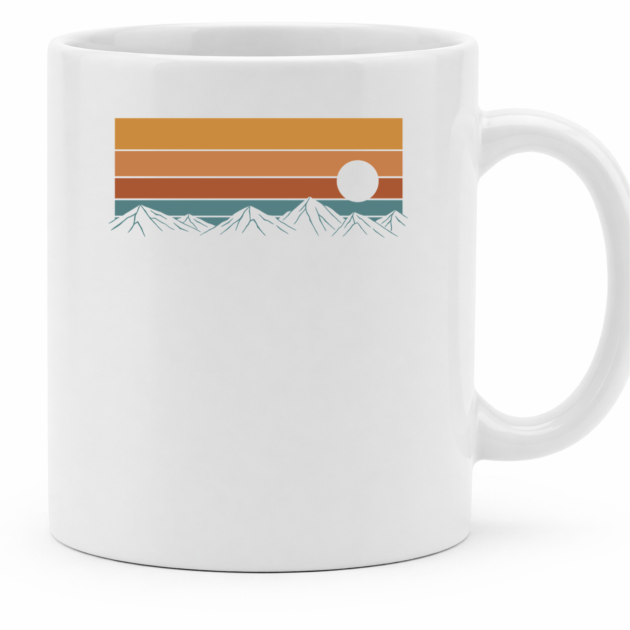 Retro Mountainscape - 11Oz - Main