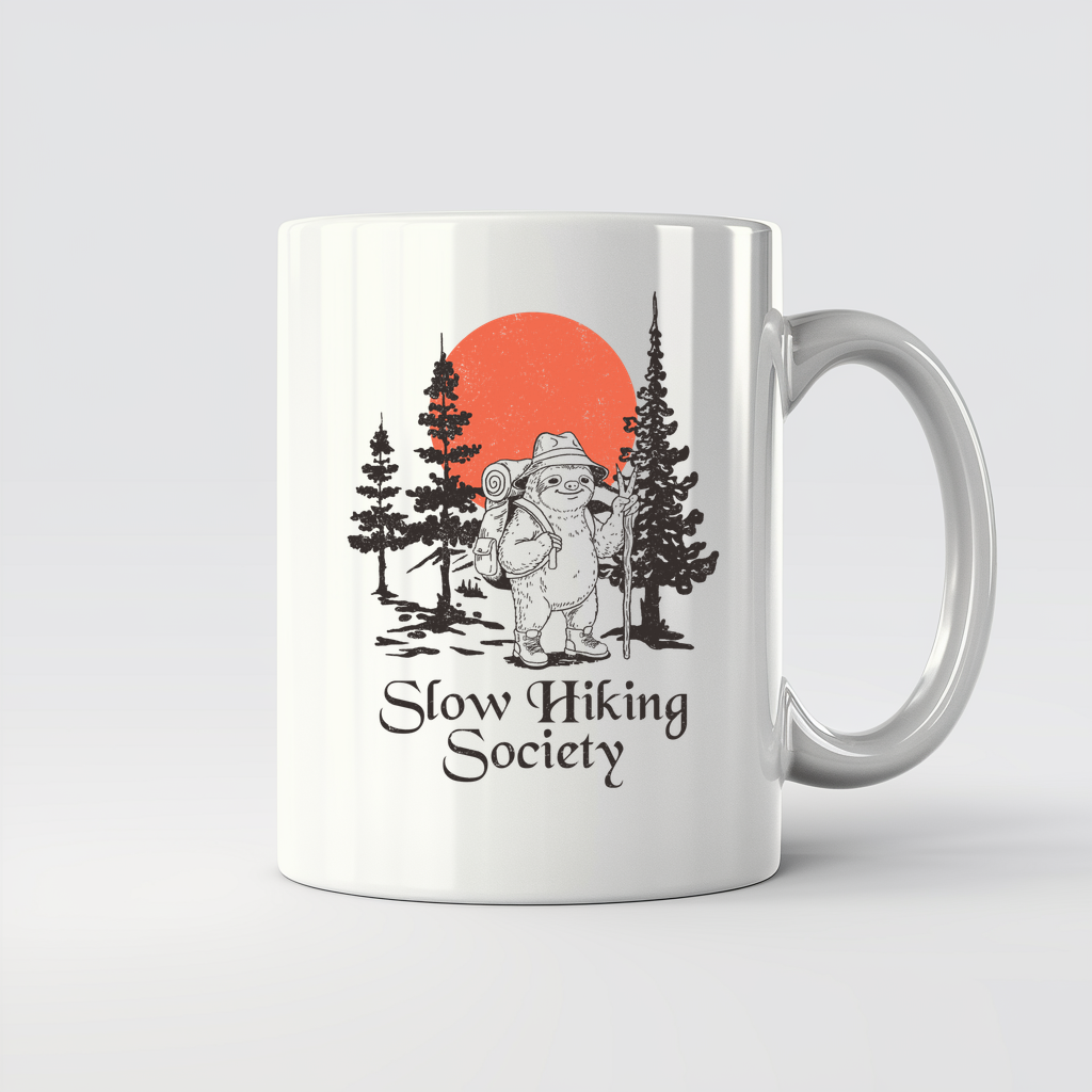 Slow Hiking Society - 11Oz - Main2