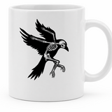 Skeleton Raven - 11Oz - Main