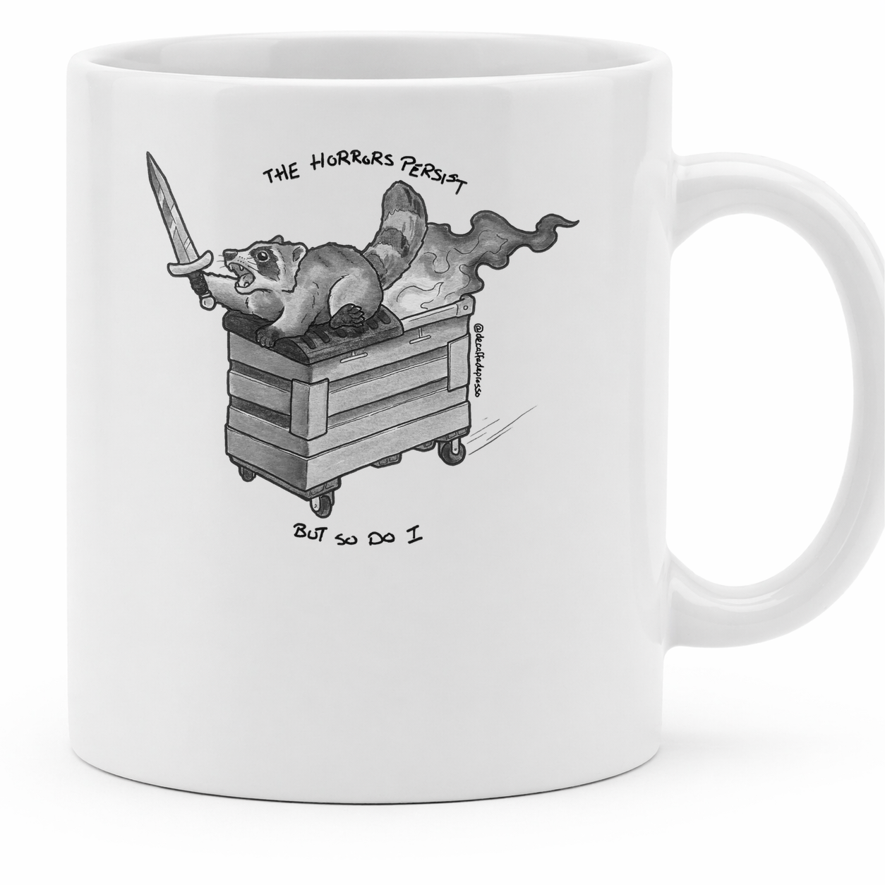 The Horrors Persist - 11Oz - Main