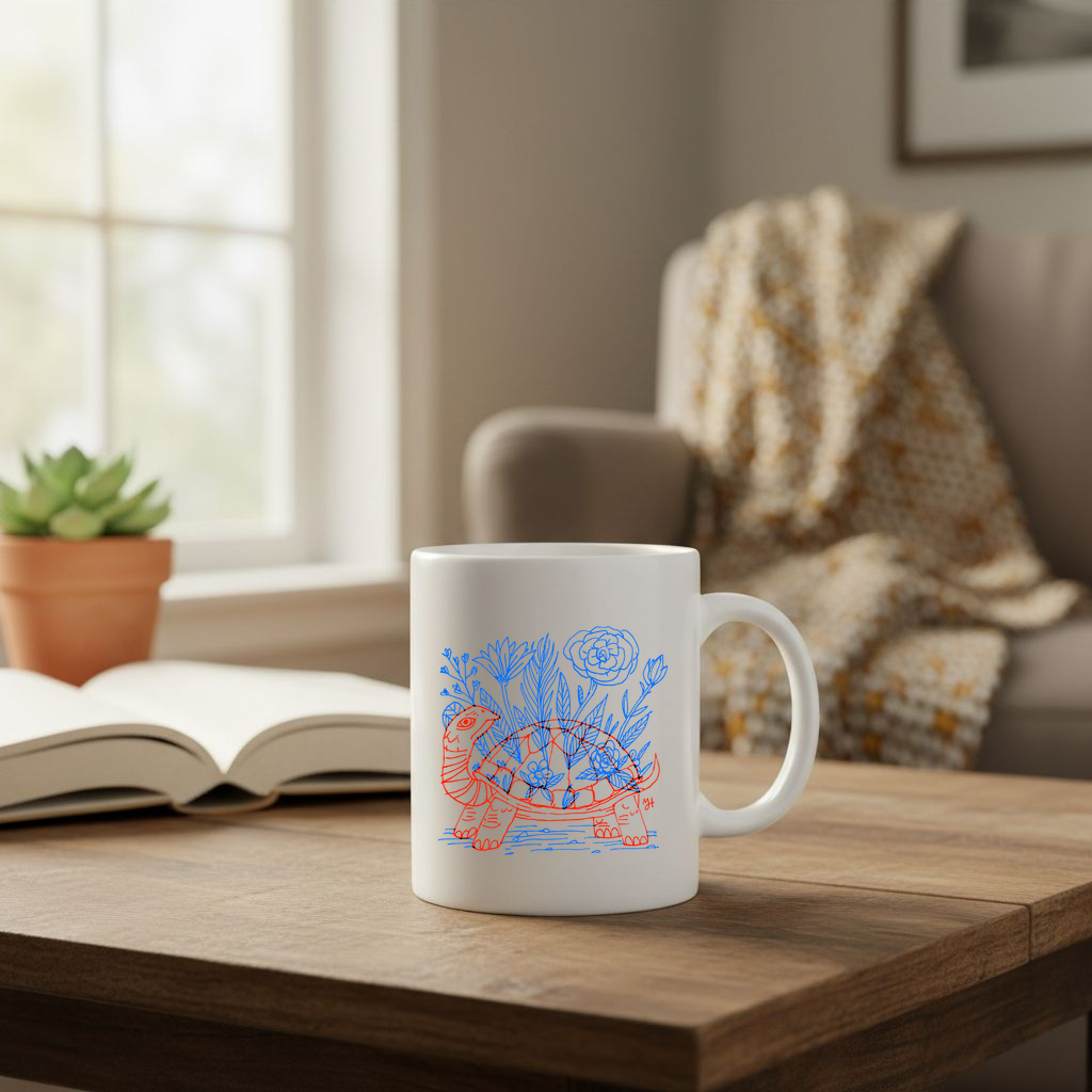 Turtle Shell Garden - 11Oz - Lifestyle02