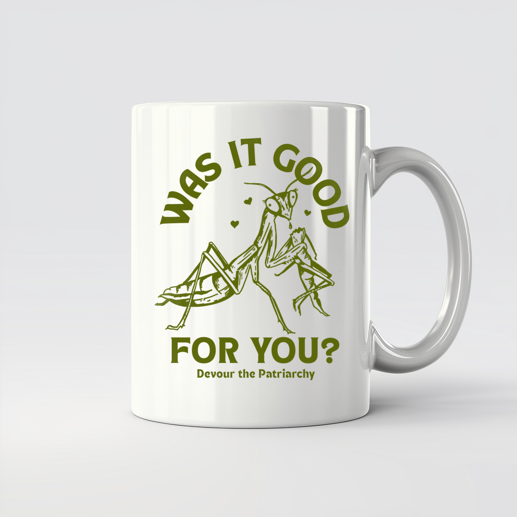 Was It Good For You? Devour The Patriarchy Praying Mantis - 11Oz - Main2