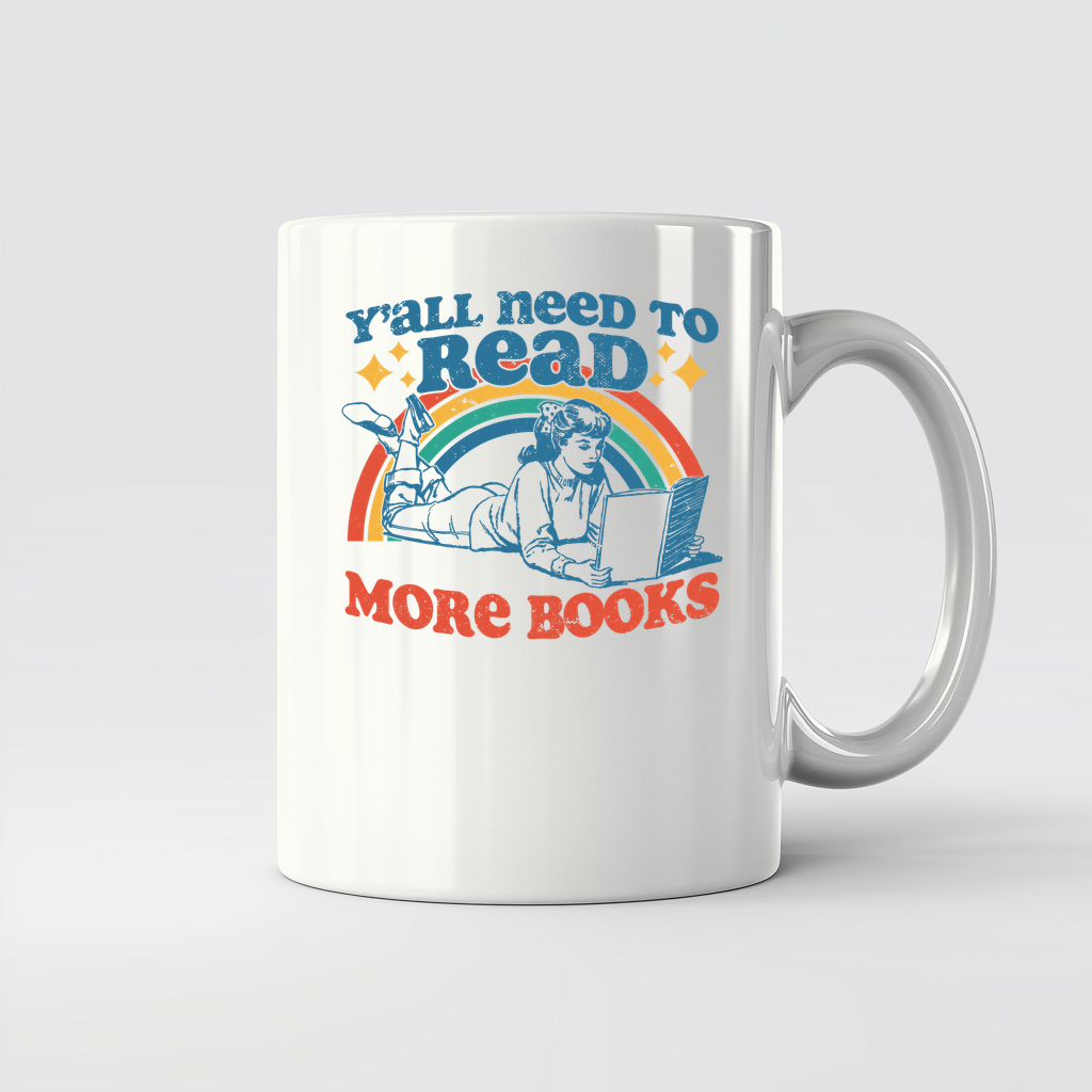 Y'all Need to Read More Books - 11Oz - Main2